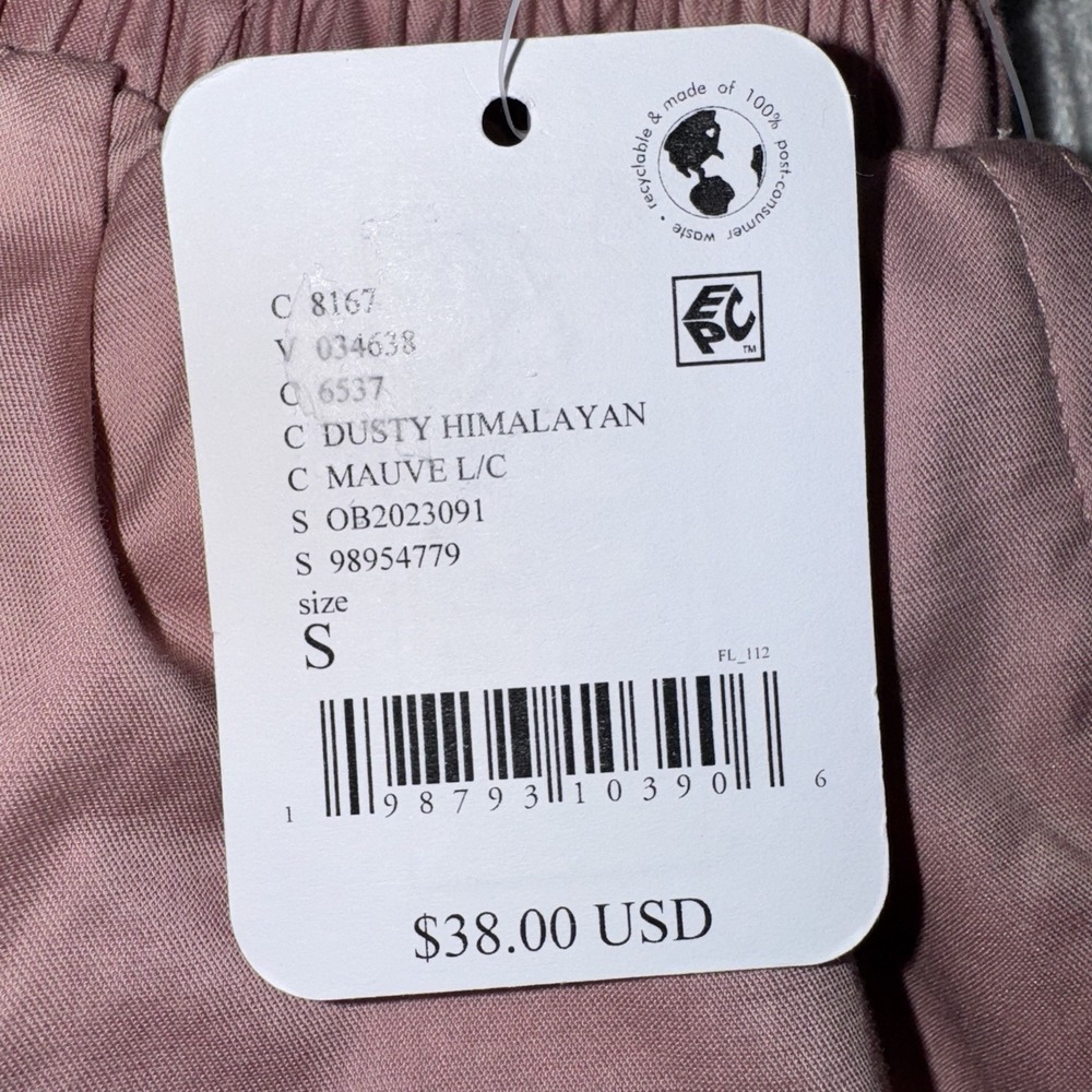 NWT We The Free People Intimately Day to Day Boxer Shorts Pink Pockets Small - Picture 7 of 14